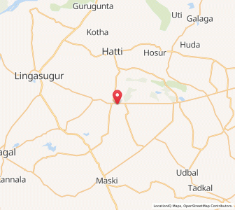 Map of Pamankallur, Karnataka
