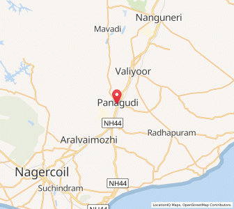 Map of Panaikkudi, Tamil Nadu