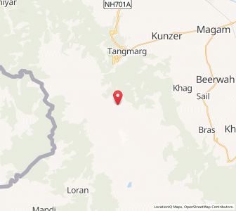 Map of Panapapathri, Kashmir