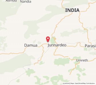 Map of Panara, Madhya Pradesh