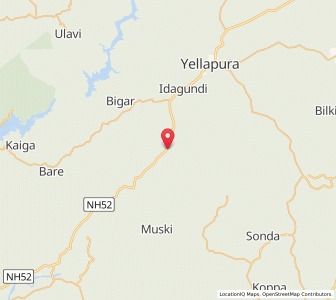 Map of Panatguli, Karnataka