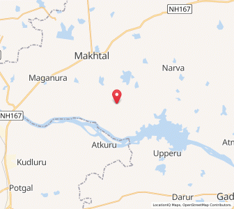 Map of Panchalingal, Andhra Pradesh