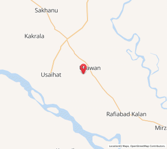 Map of Pancham Nagla, Uttar Pradesh