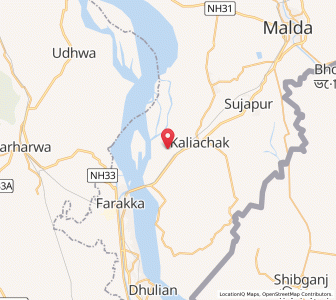Map of Panchanandapur, West Bengal