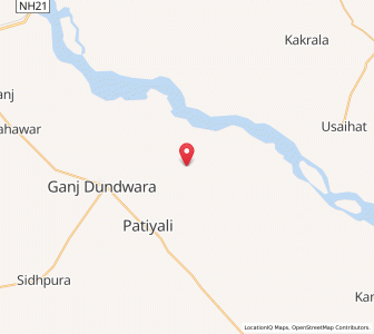 Map of Panchhi Nagla, Uttar Pradesh
