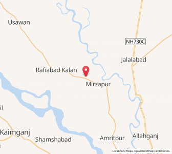 Map of Pandra, Uttar Pradesh