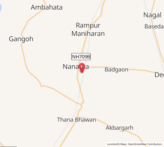 Map of Pandu Kheri, Uttar Pradesh