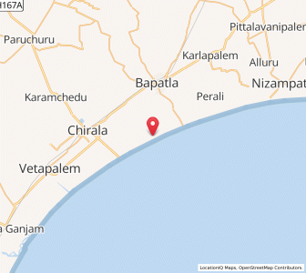 Map of Pandurangapalem, Andhra Pradesh