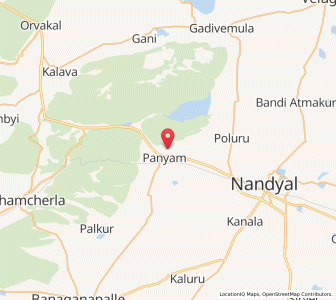 Map of Panem, Andhra Pradesh