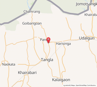 Map of Paneri, Assam