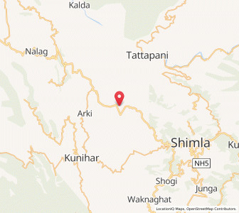 Map of Pangloh, Himachal Pradesh