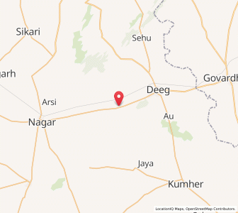 Map of Panhori, Rajasthan