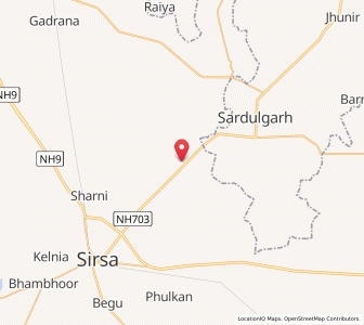 Map of Panihari, Haryana