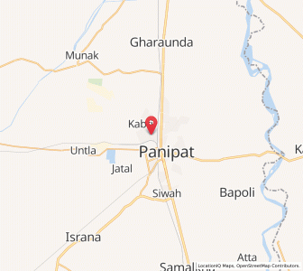 Map of Panipat Taraf Ansar, Haryana