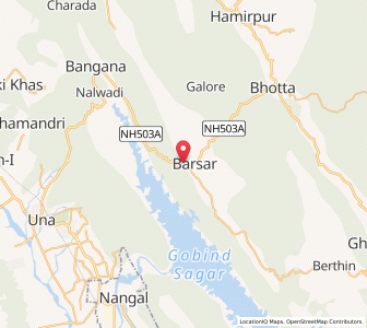 Map of Panjgraon, Himachal Pradesh