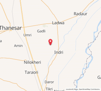 Map of Panjokhra, Haryana