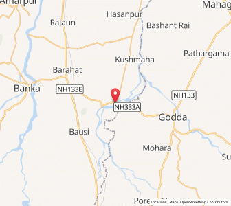 Map of Panjwara, Jharkhand