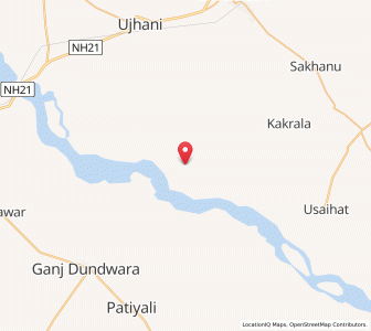 Map of Pankhi, Uttar Pradesh