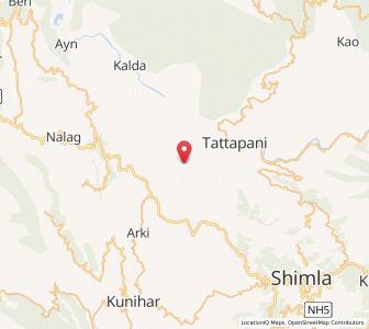 Map of Panoi, Himachal Pradesh