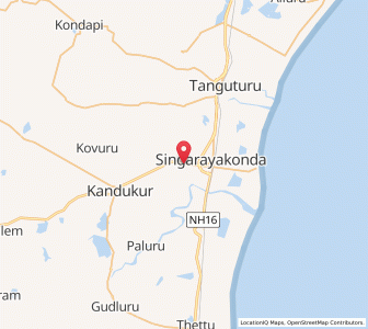 Map of Pantavaripalem, Andhra Pradesh