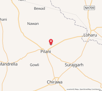 Map of Panthariyon ki Dhani, Rajasthan