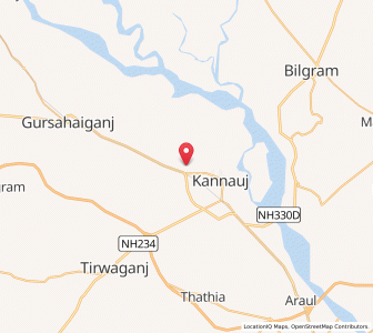 Map of Panwara, Uttar Pradesh