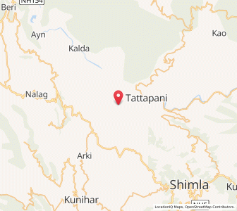 Map of Panyali, Himachal Pradesh
