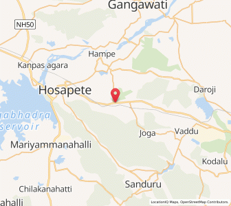 Map of Papinayakanahalli, Karnataka