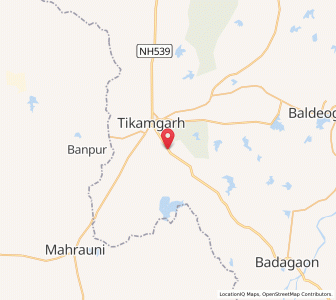 Map of Papora, Madhya Pradesh