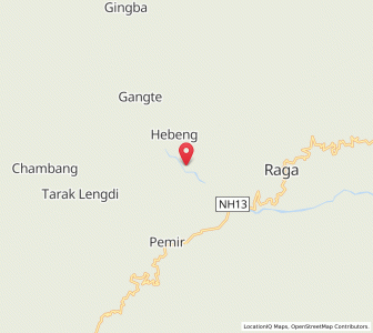Map of Par, Arunachal Pradesh