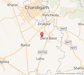 Map of Paragpur, Punjab
