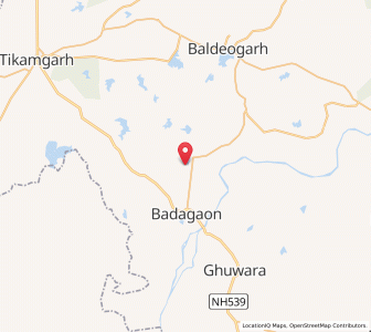 Map of Parakhas, Madhya Pradesh