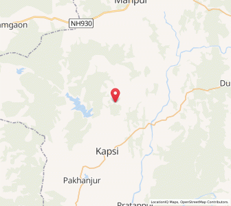 Map of Parali, Chhattisgarh