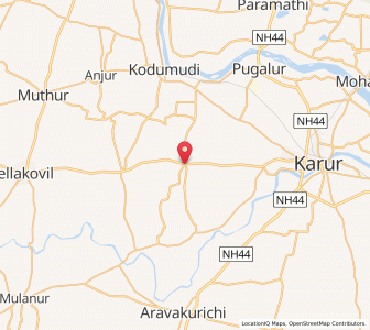 Map of Paramatti, Tamil Nadu