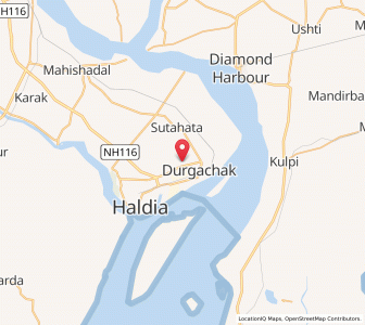 Map of Paran, West Bengal
