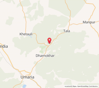 Map of Parasi, Madhya Pradesh