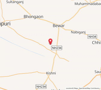 Map of Parasrampur, Uttar Pradesh