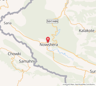 Map of Parati, Kashmir