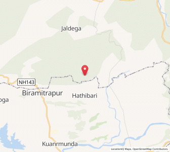 Map of Parba, Odisha