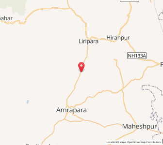 Map of Parerkola, Jharkhand