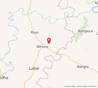 Map of Parhuanpura, Madhya Pradesh