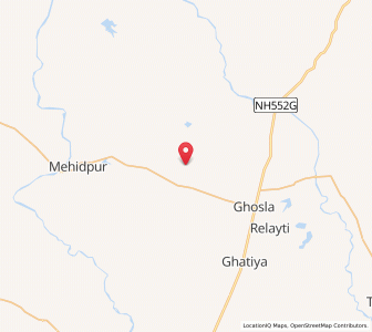 Map of Parikhera, Madhya Pradesh