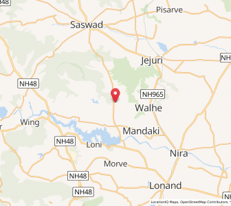 Map of Parinche, Maharashtra