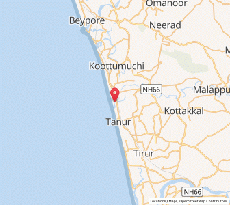 Map of Pariyapuram, Kerala