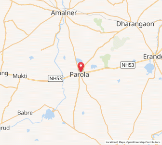 Map of Parola, Uttarakhand