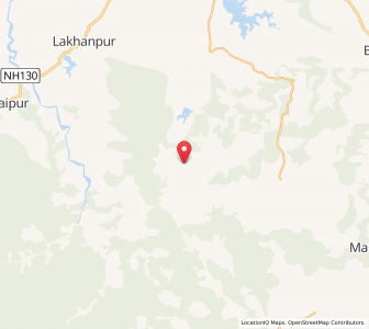 Map of Parpatia, Chhattisgarh