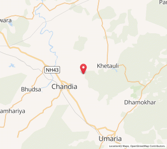 Map of Parrai, Madhya Pradesh