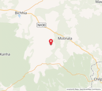 Map of Parsamau, Madhya Pradesh
