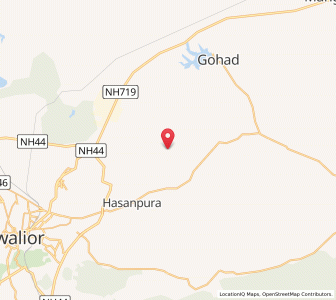 Map of Parsar, Madhya Pradesh