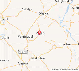 Map of Parsauni Kapur, Bihar